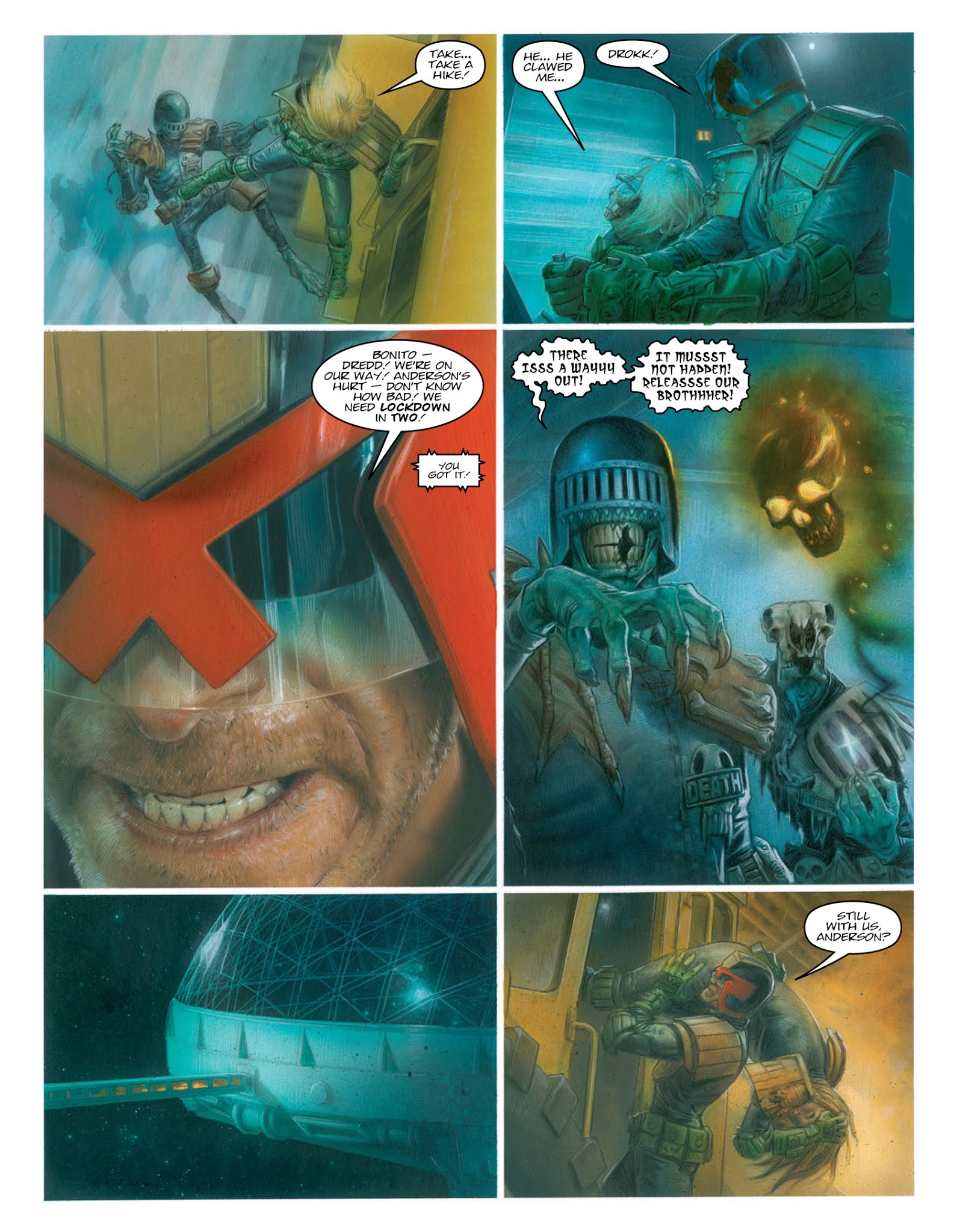 Read online Judge Dredd: Dark Justice comic -  Issue # TPB - 63