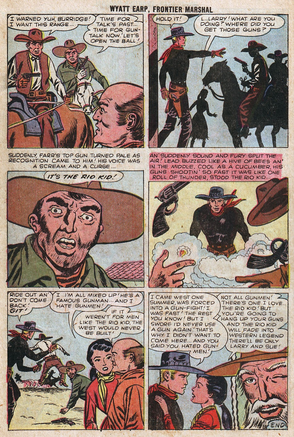 Read online Wyatt Earp Frontier Marshal comic -  Issue #21 - 95
