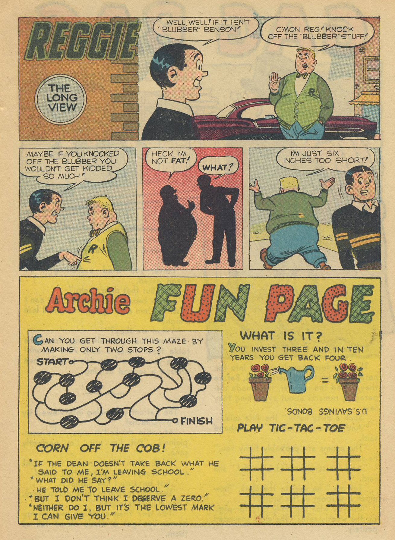 Read online Archie's Joke Book Magazine comic -  Issue #22 - 23