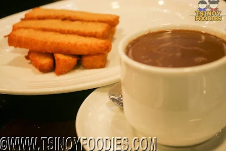 picatostes con chocolate