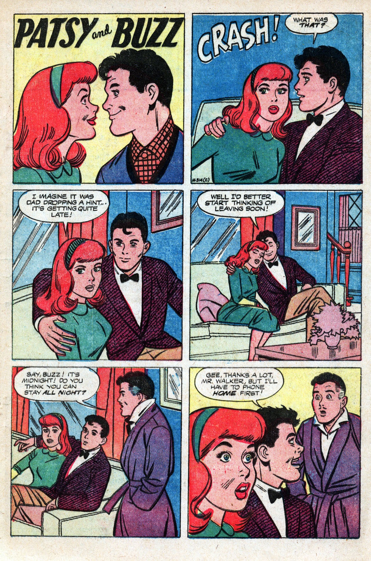 Read online A Date with Patsy comic -  Issue # Full - 17