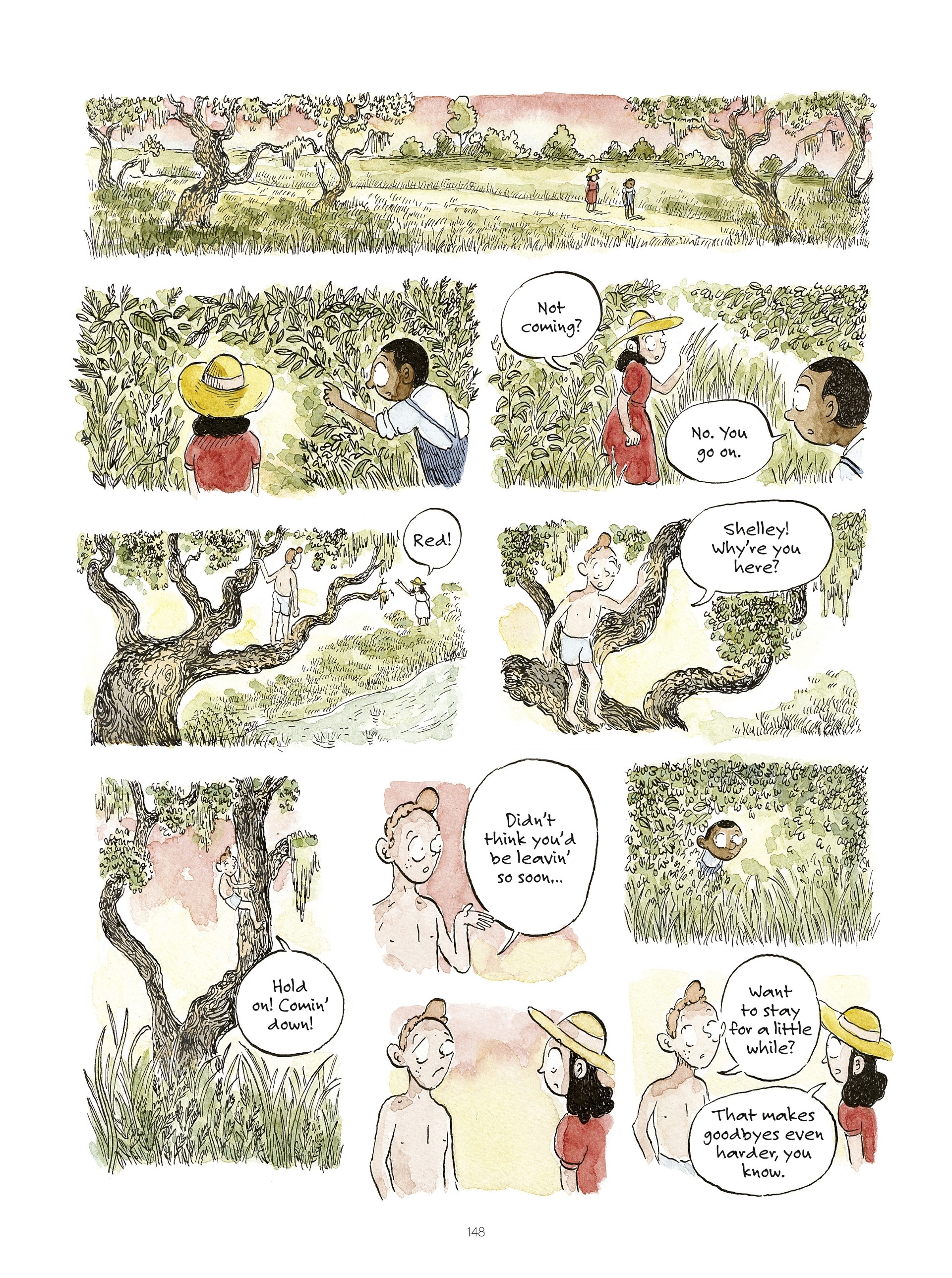 Read online Swamp: A Summer in the Bayou comic -  Issue # TPB (Part 2) - 49