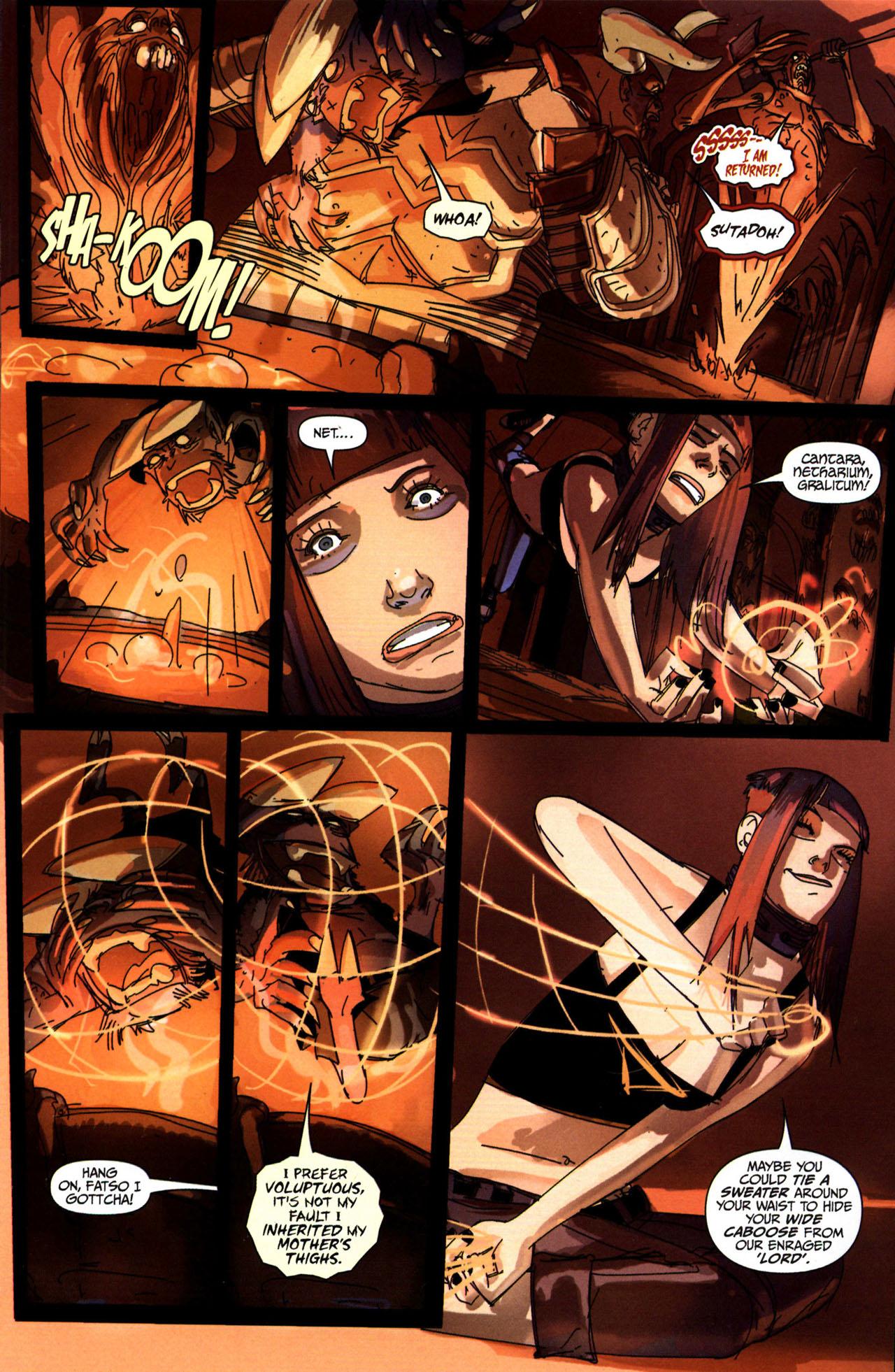 Read online Strange Girl comic -  Issue #2 - 8