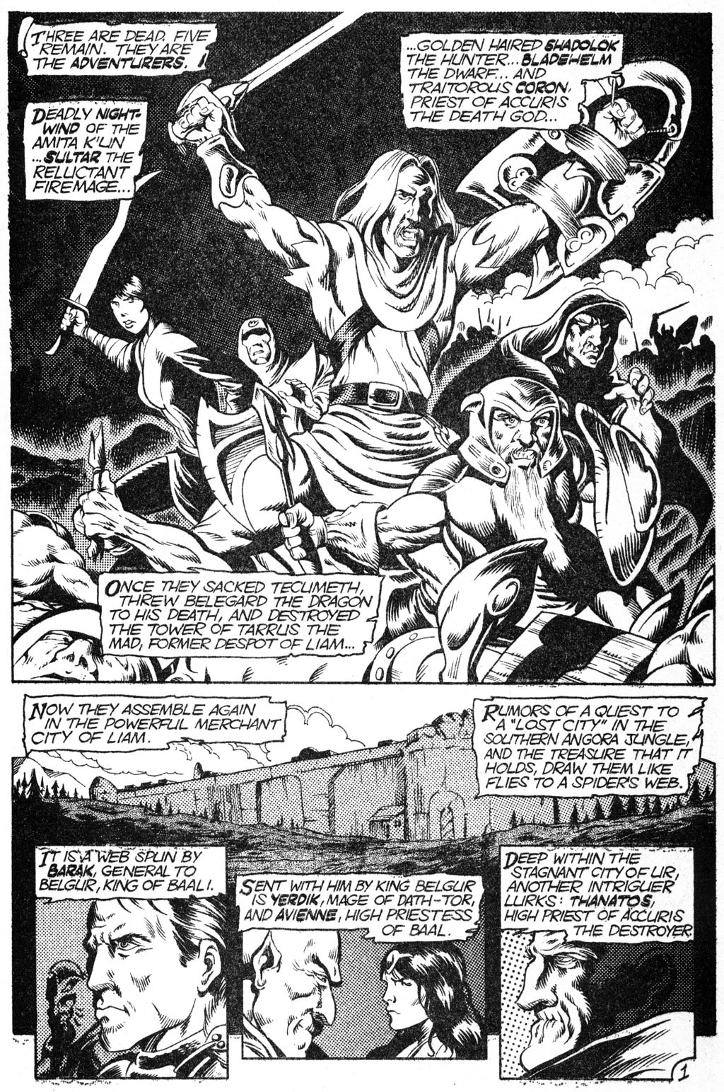 Read online Adventurers (1989) comic -  Issue #1 - 3