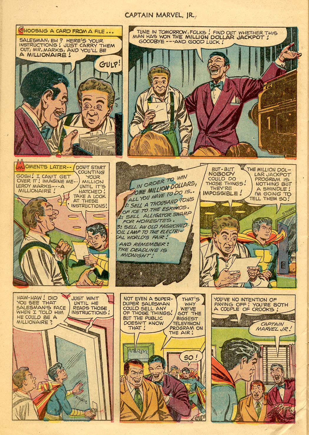 Read online Captain Marvel, Jr. comic -  Issue #106 - 29