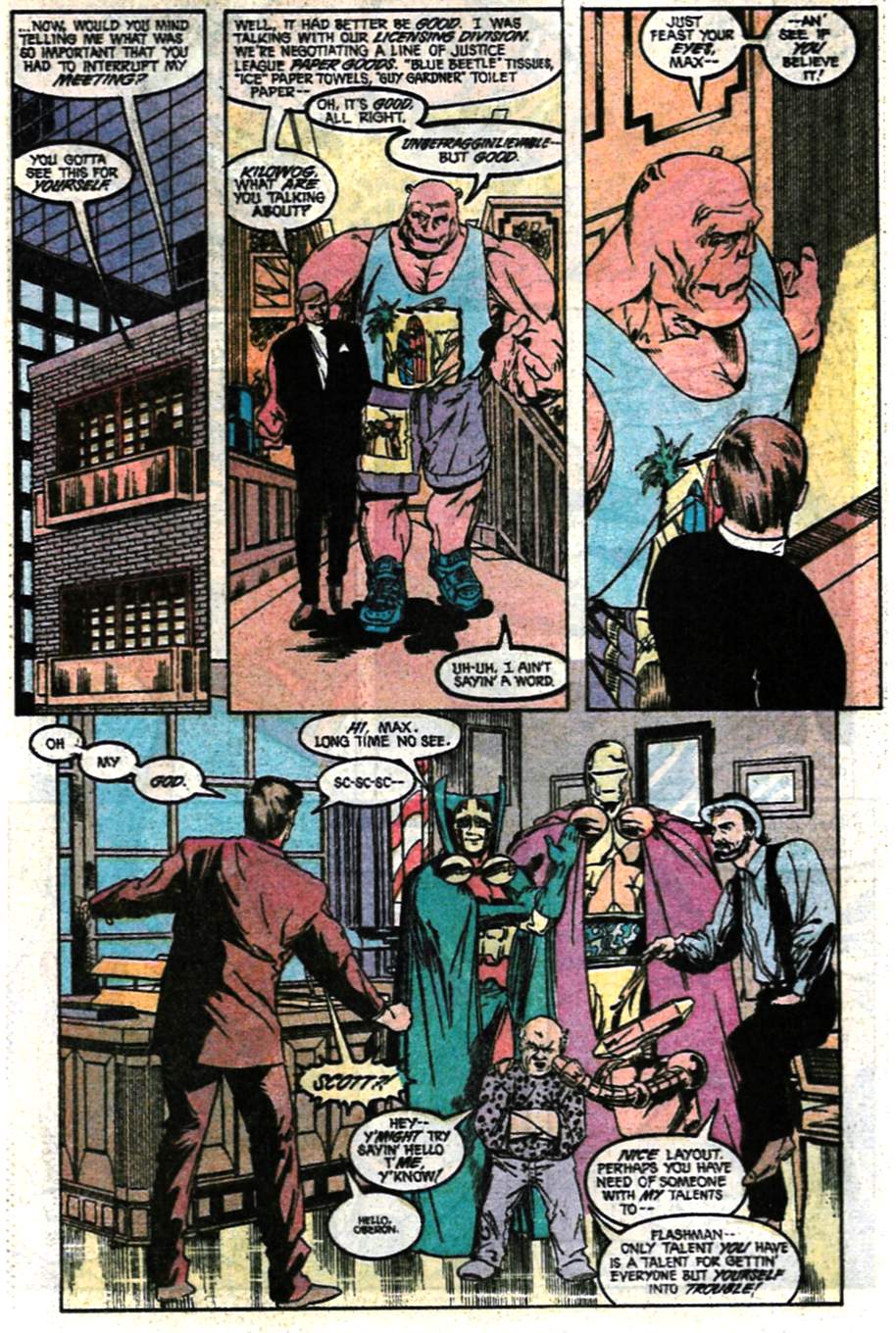 Read online Justice League America comic -  Issue #42 - 15