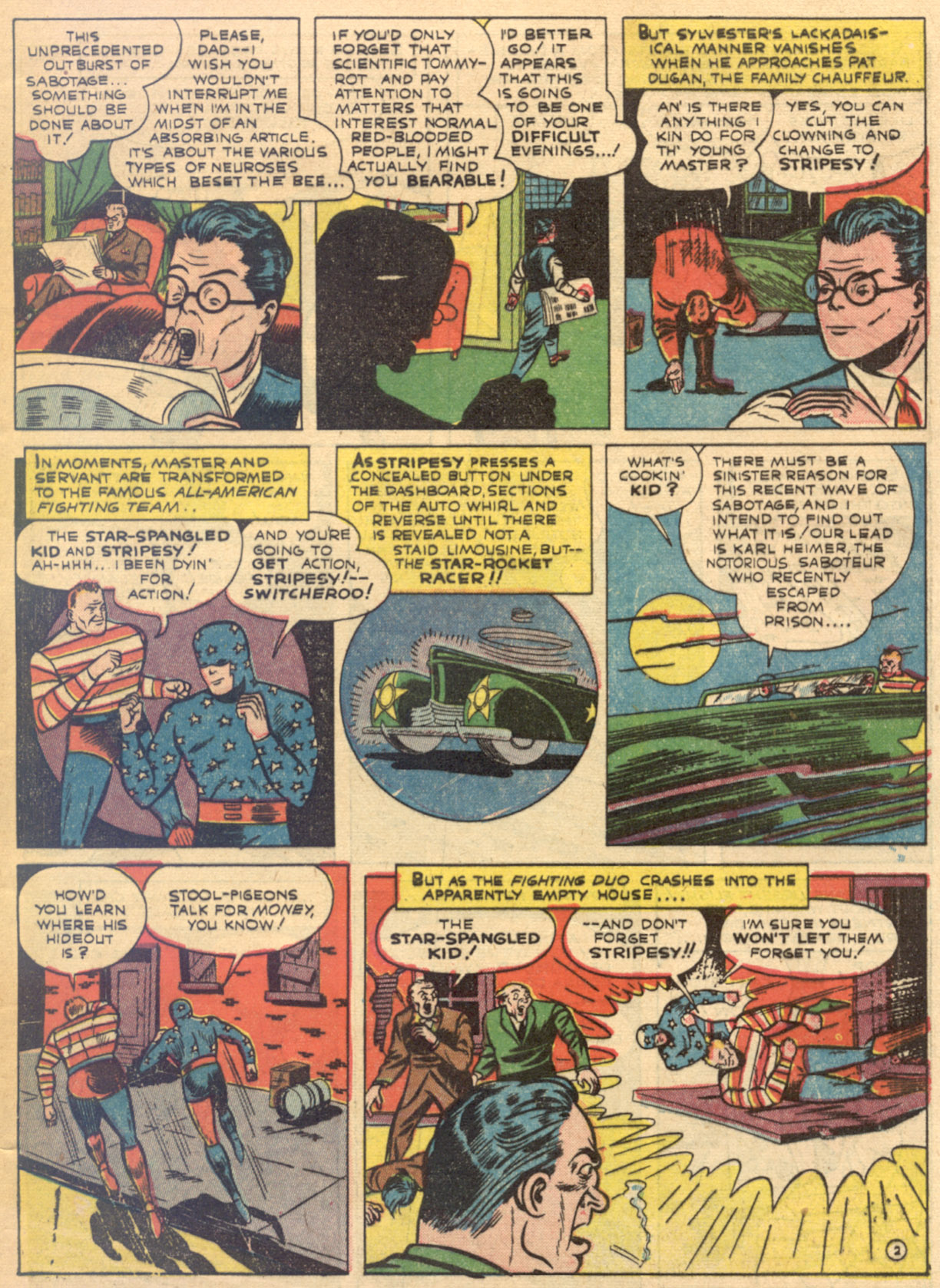 Read online Star Spangled Comics comic -  Issue #3 - 17