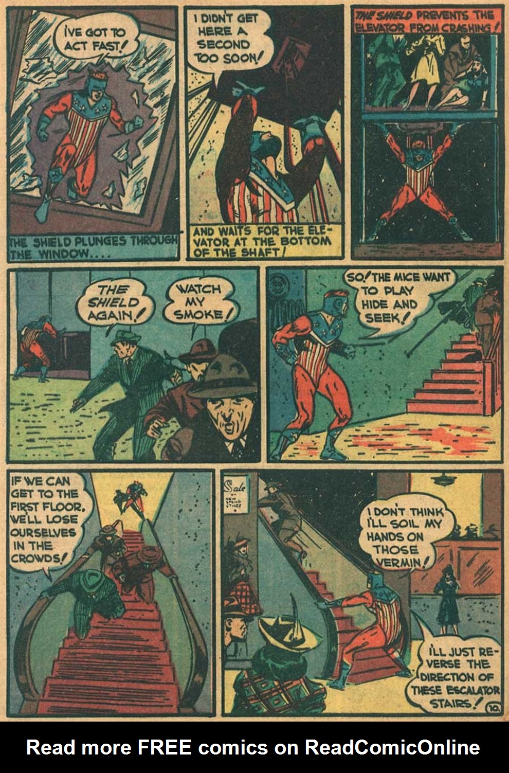 Read online Pep Comics comic -  Issue #9 - 13