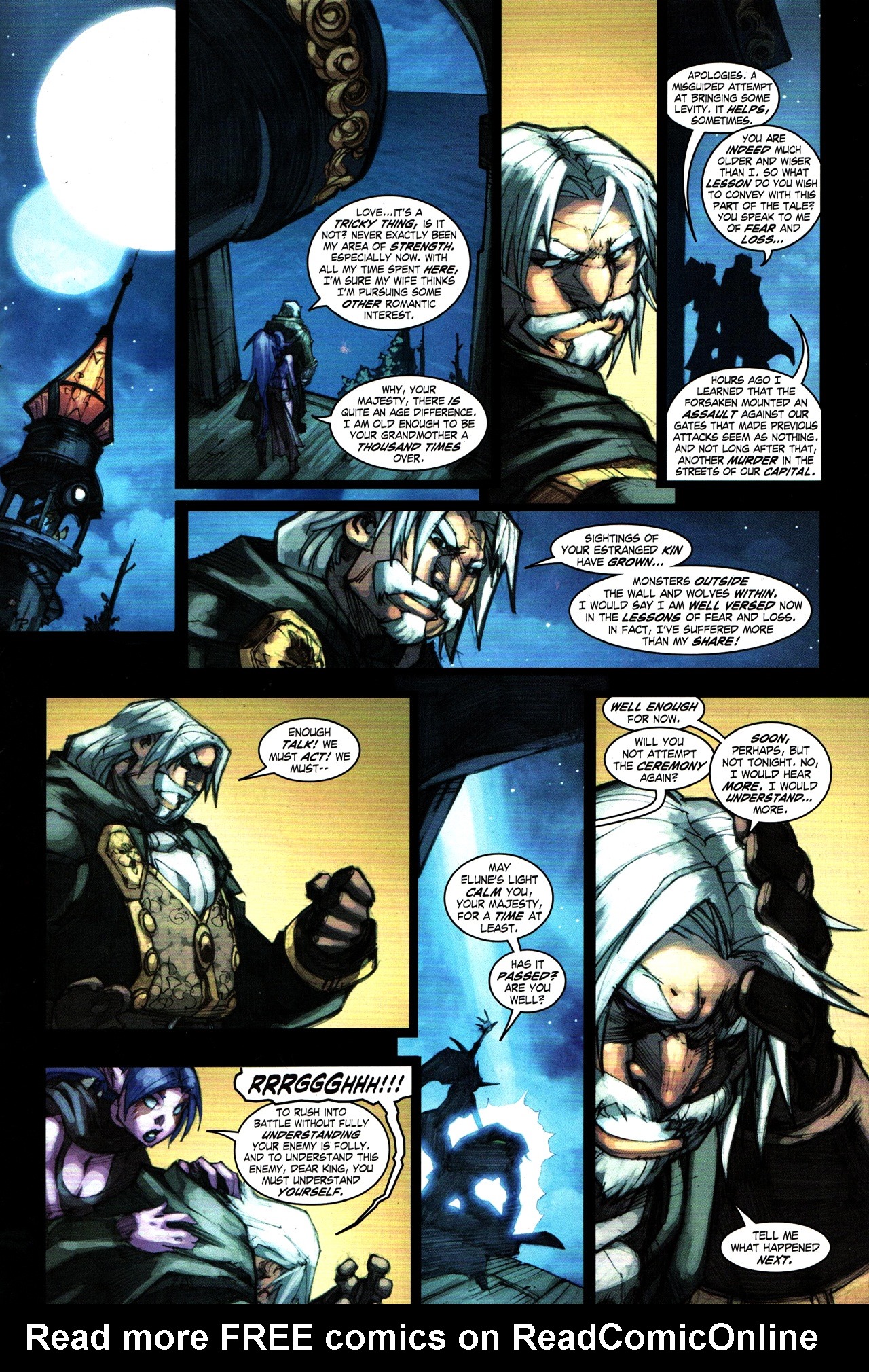 Read online World of Warcraft: Curse of the Worgen comic -  Issue #2 - 23