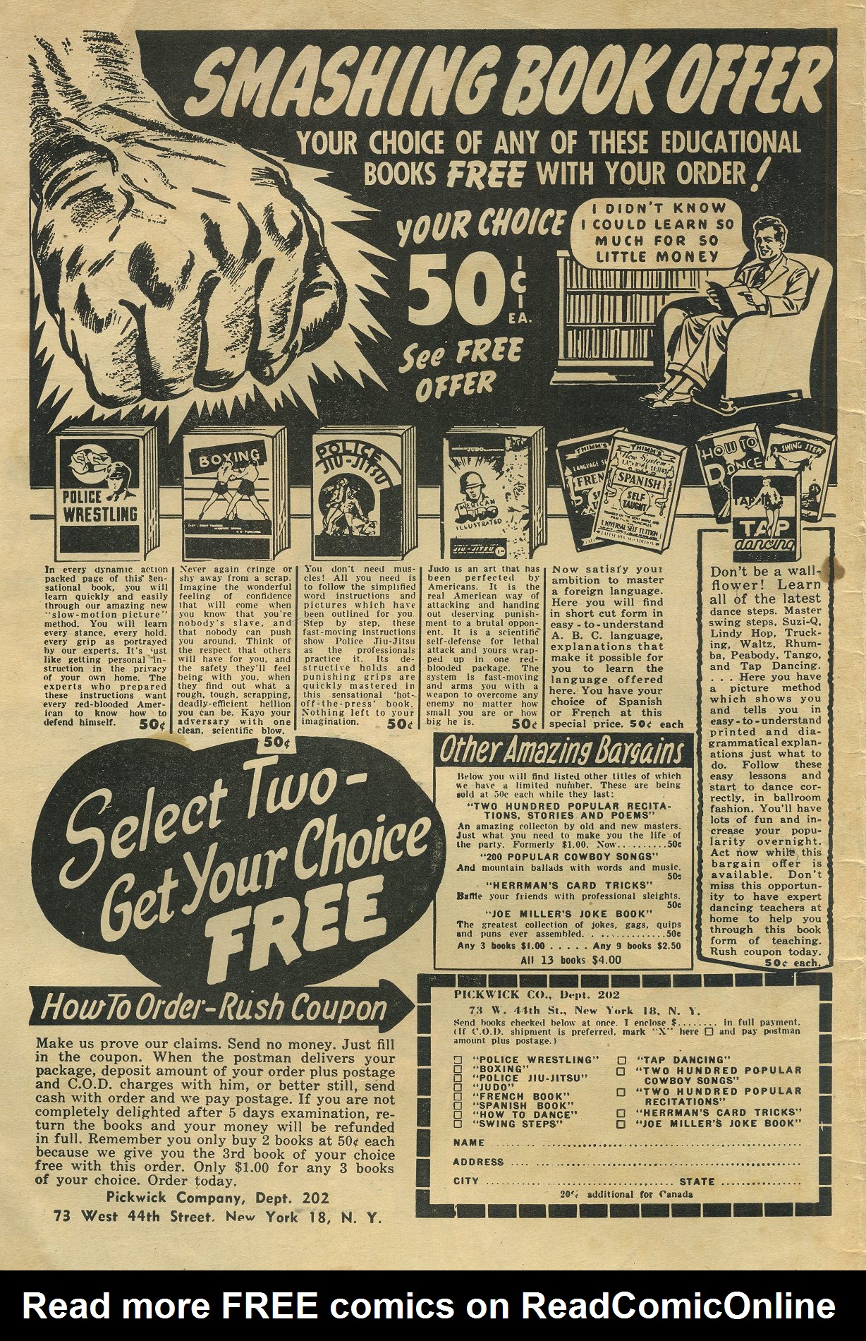 Read online Shadow Comics comic -  Issue #49 - 2