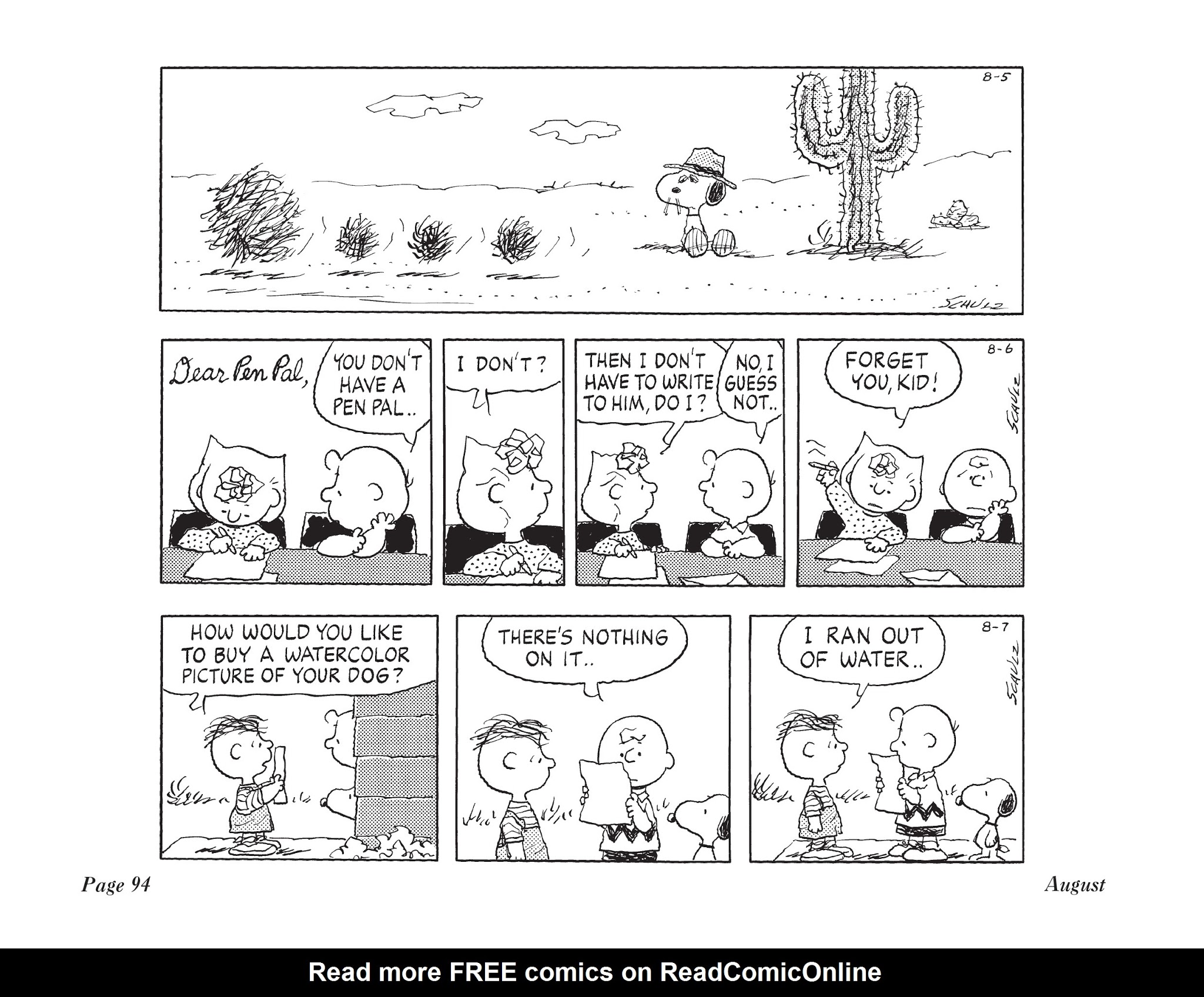 Read online The Complete Peanuts comic -  Issue # TPB 25 - 104