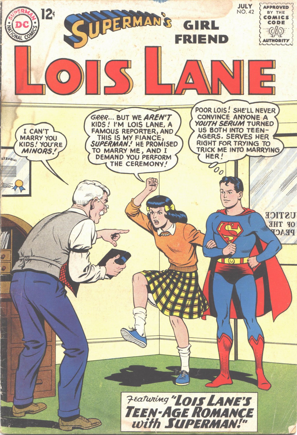 Read online Superman's Girl Friend, Lois Lane comic -  Issue #42 - 1