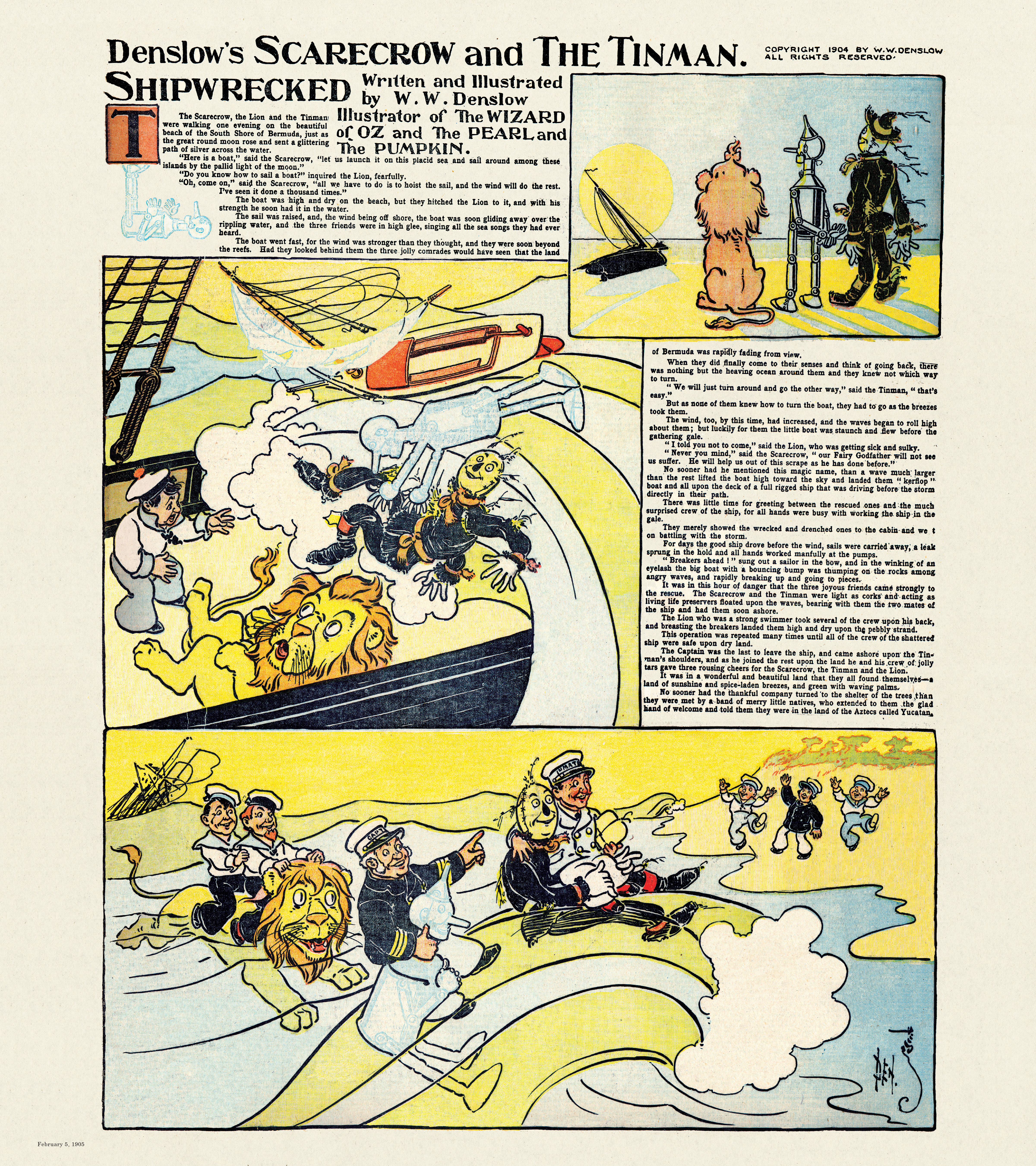Read online Queer Visitors from the Marvelous Land of Oz comic -  Issue # TPB - 58