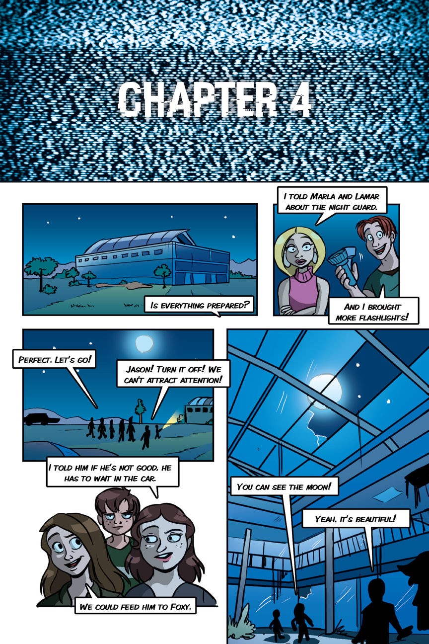 Read online Five Nights At Freddy's comic -  Issue # The Silver Eyes (Part 1) - 53
