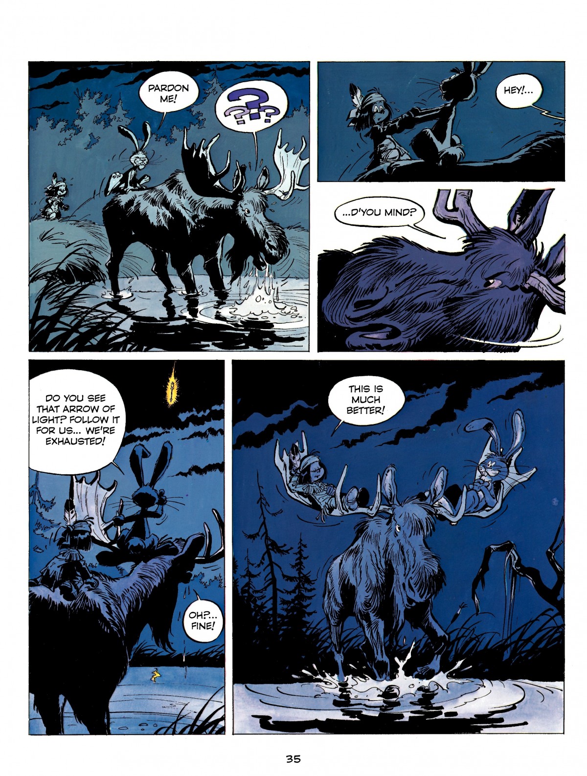 Read online Yakari comic -  Issue #11 - 35