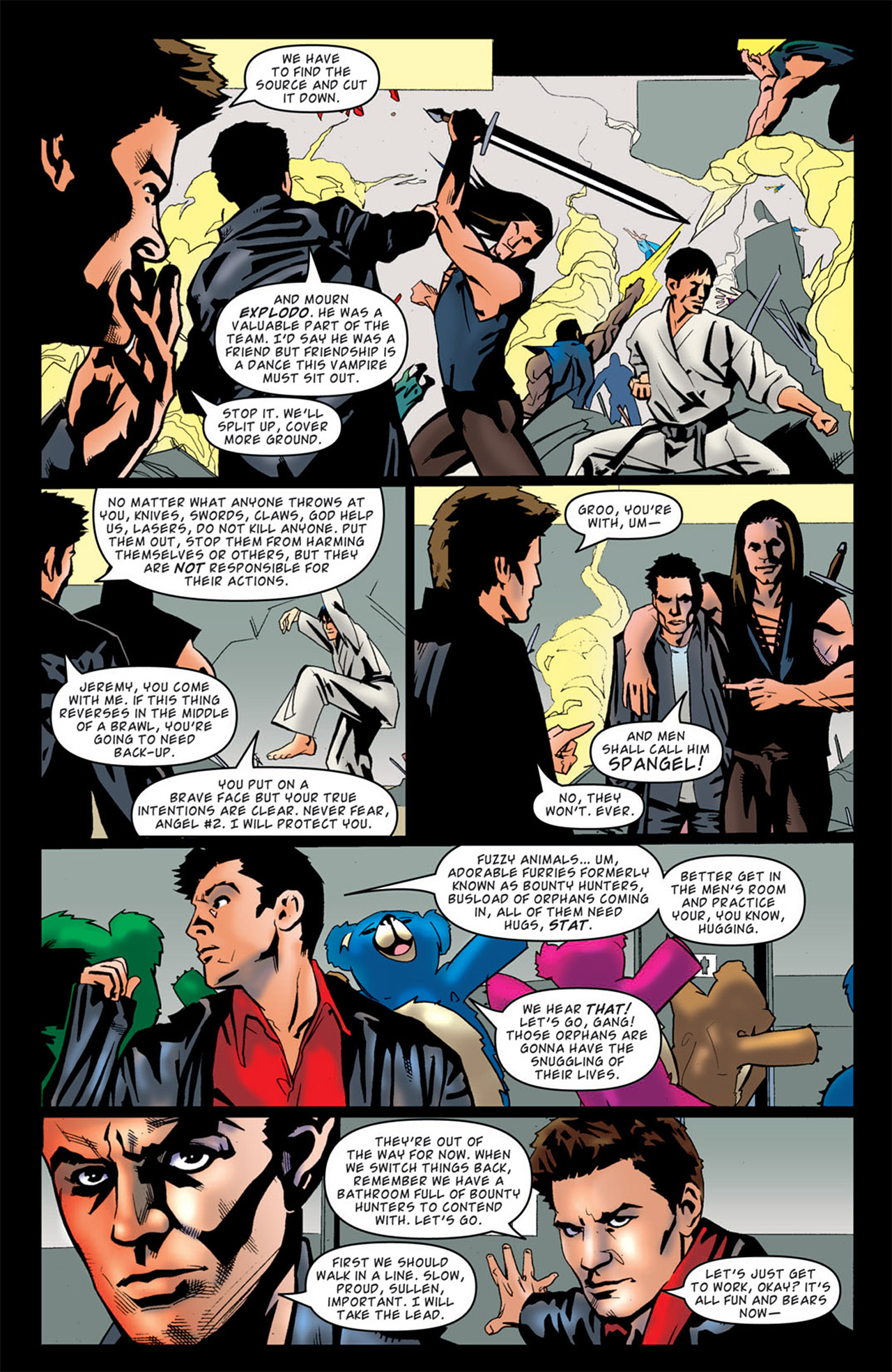 Read online Angel comic -  Issue #27 - 9