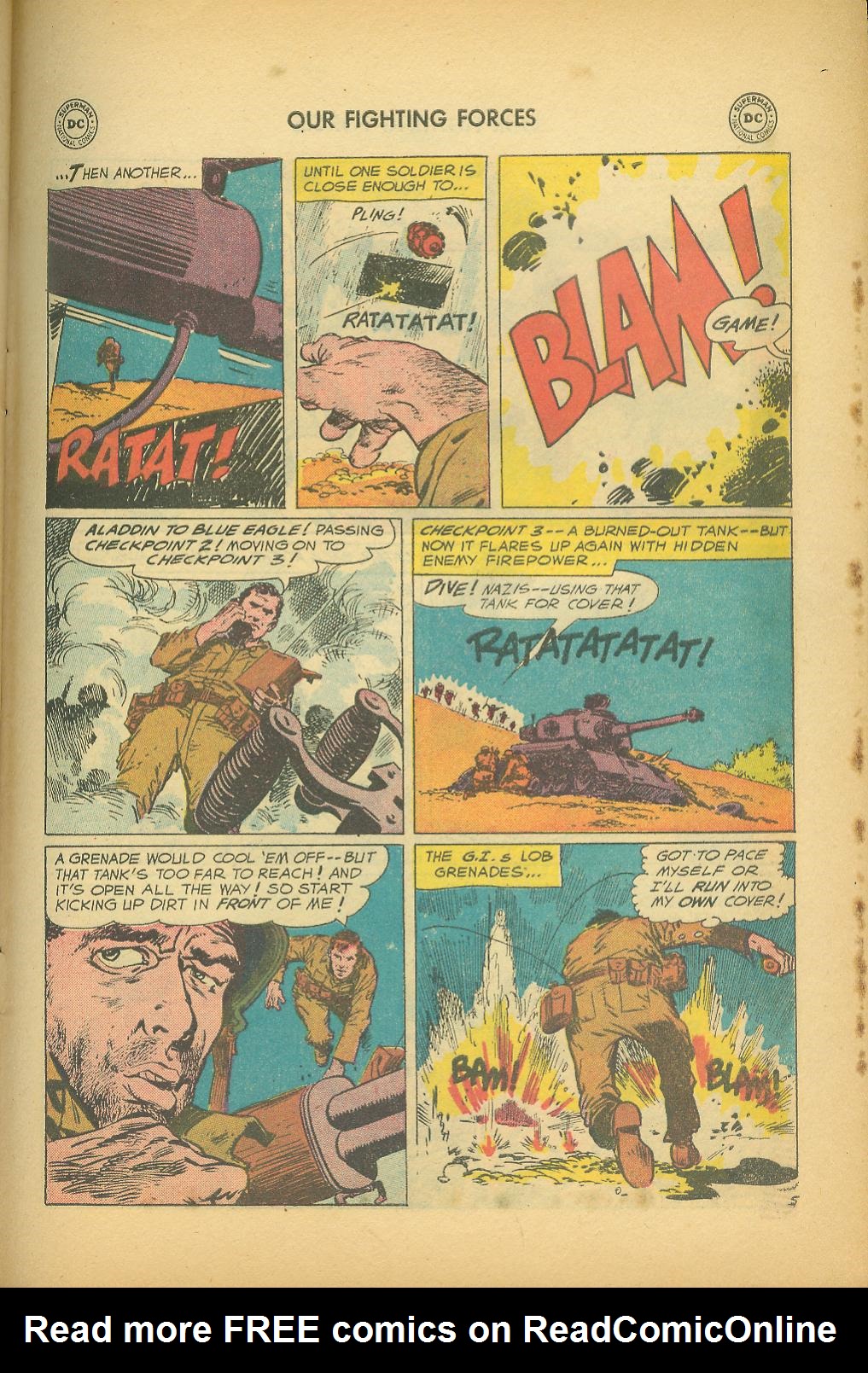 Read online Our Fighting Forces comic -  Issue #32 - 31