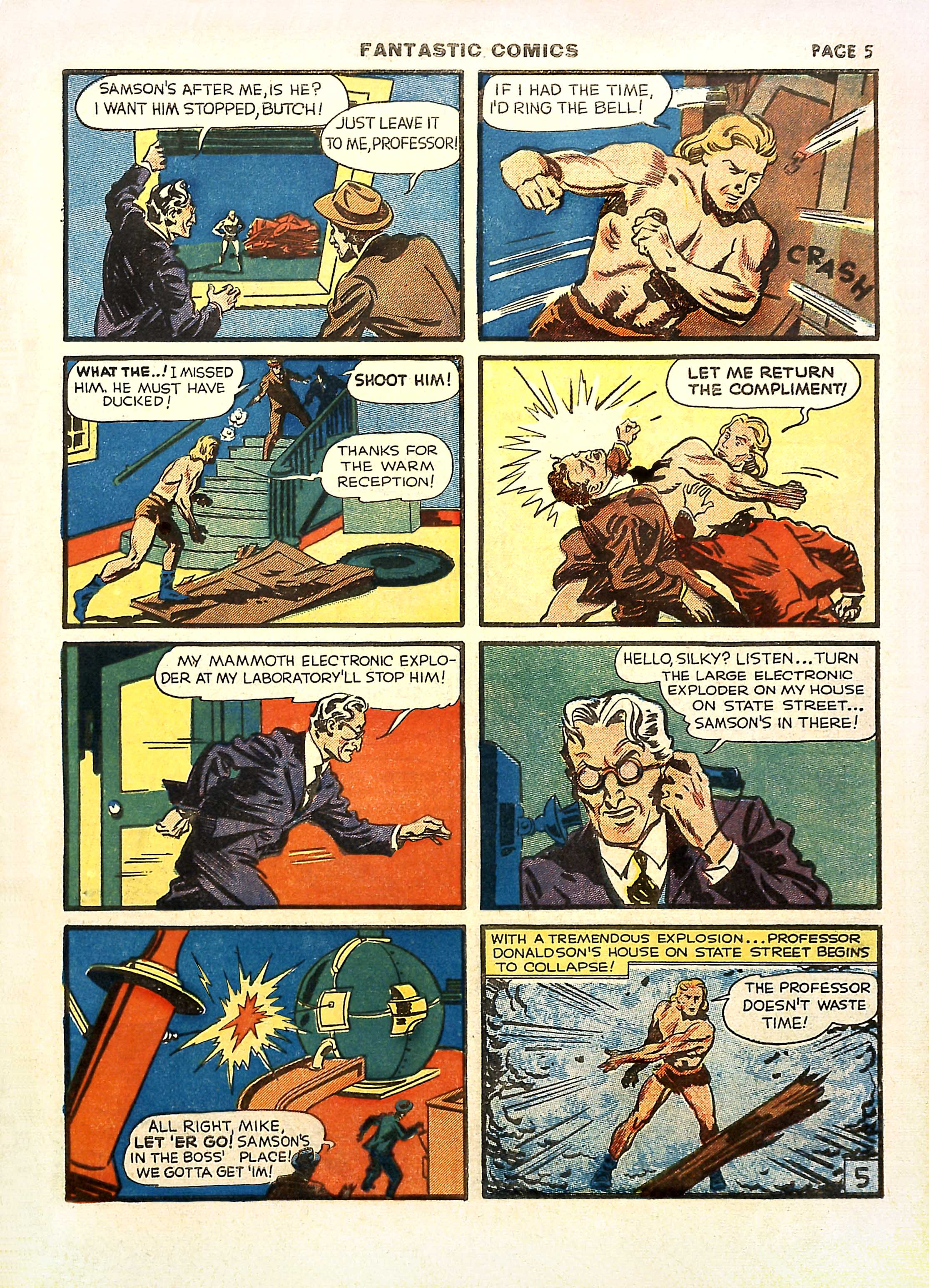 Read online Fantastic Comics comic -  Issue #11 - 8