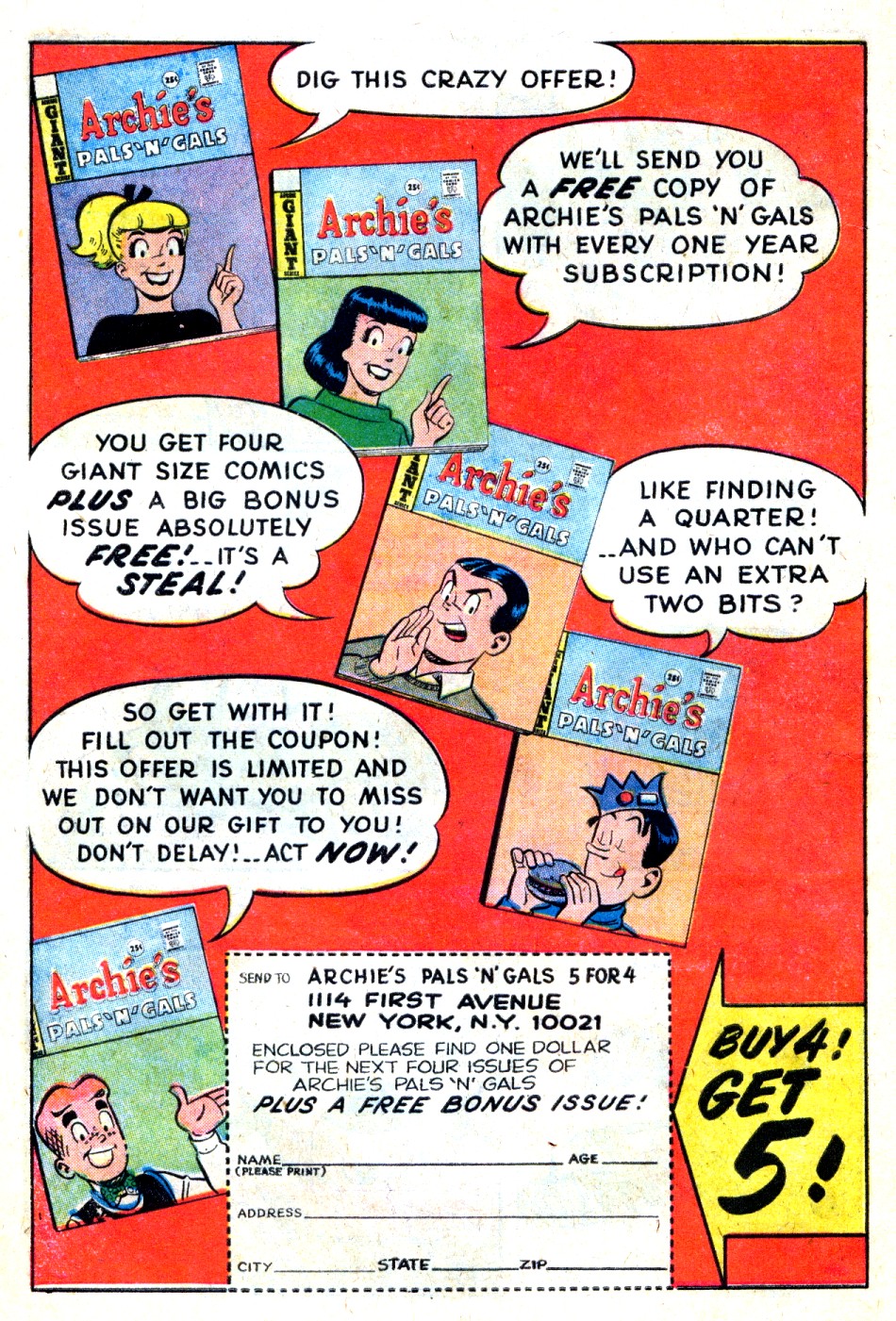 Read online Archie's Madhouse comic -  Issue #54 - 10