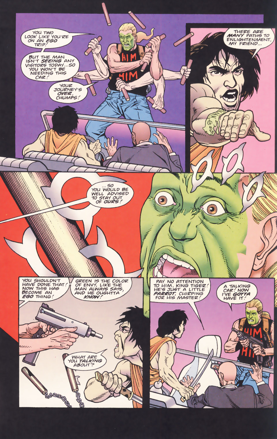 Read online The Mask: World Tour comic -  Issue #3 - 7