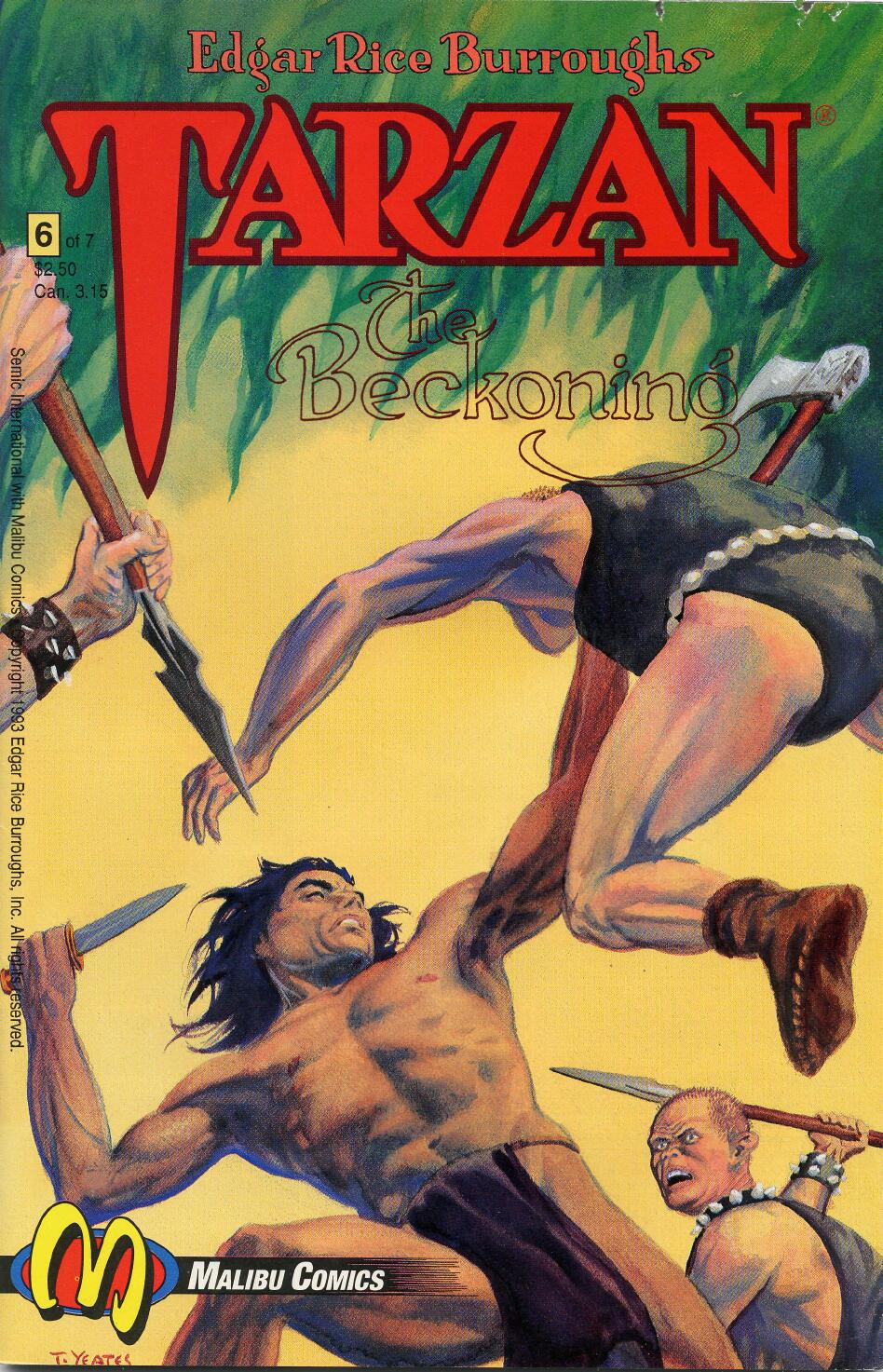 Read online Tarzan: The Beckoning comic -  Issue #6 - 1