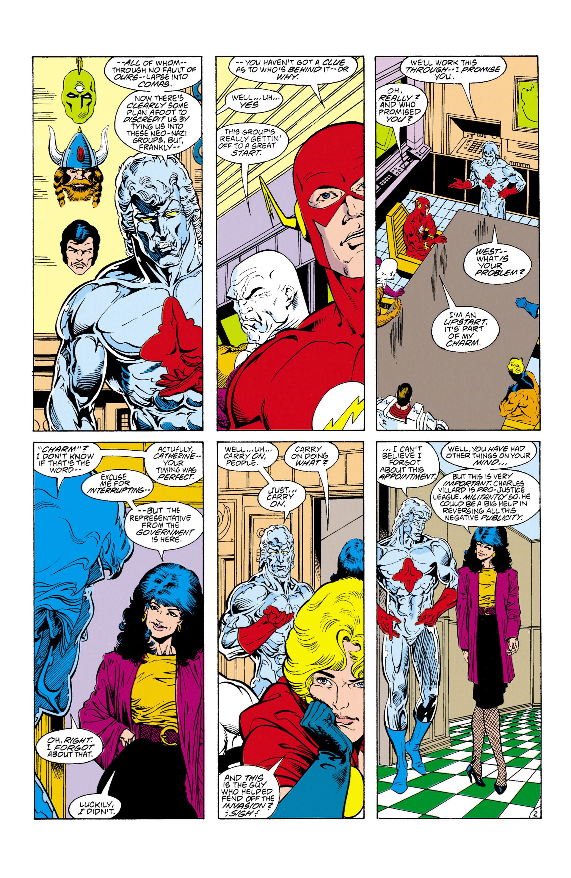 Read online Justice League Europe comic -  Issue #3 - 3