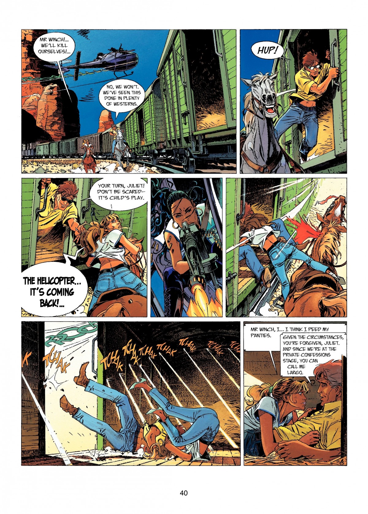 Read online Largo Winch comic -  Issue # TPB 7 - 42