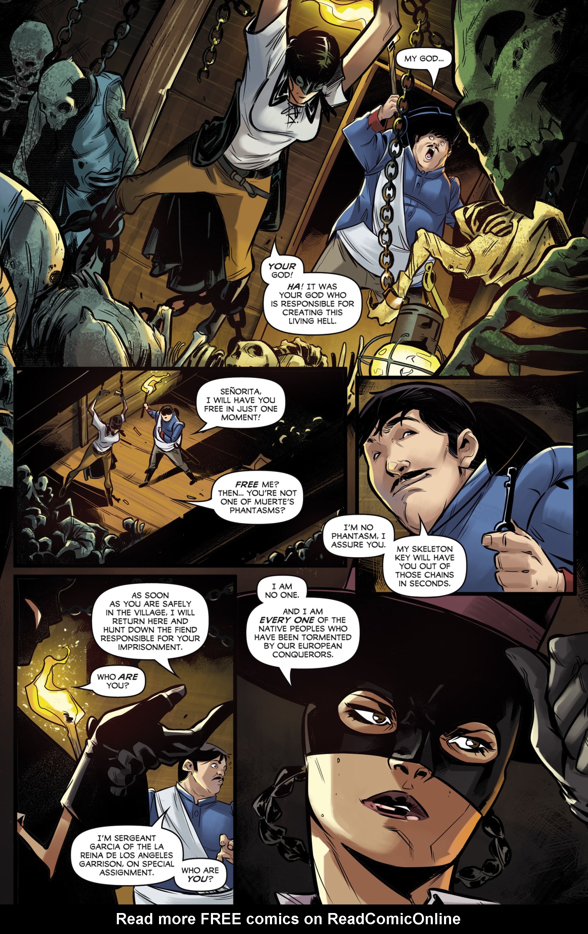 Read online Zorro: Galleon Of the Dead comic -  Issue #3 - 15