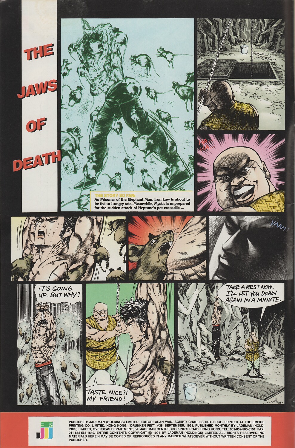 Read online Drunken Fist comic -  Issue #38 - 2