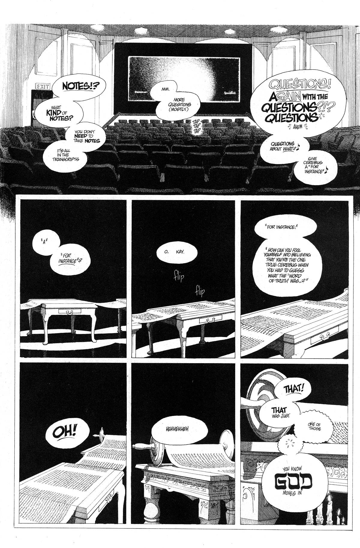 Read online Cerebus comic -  Issue #288 - 7