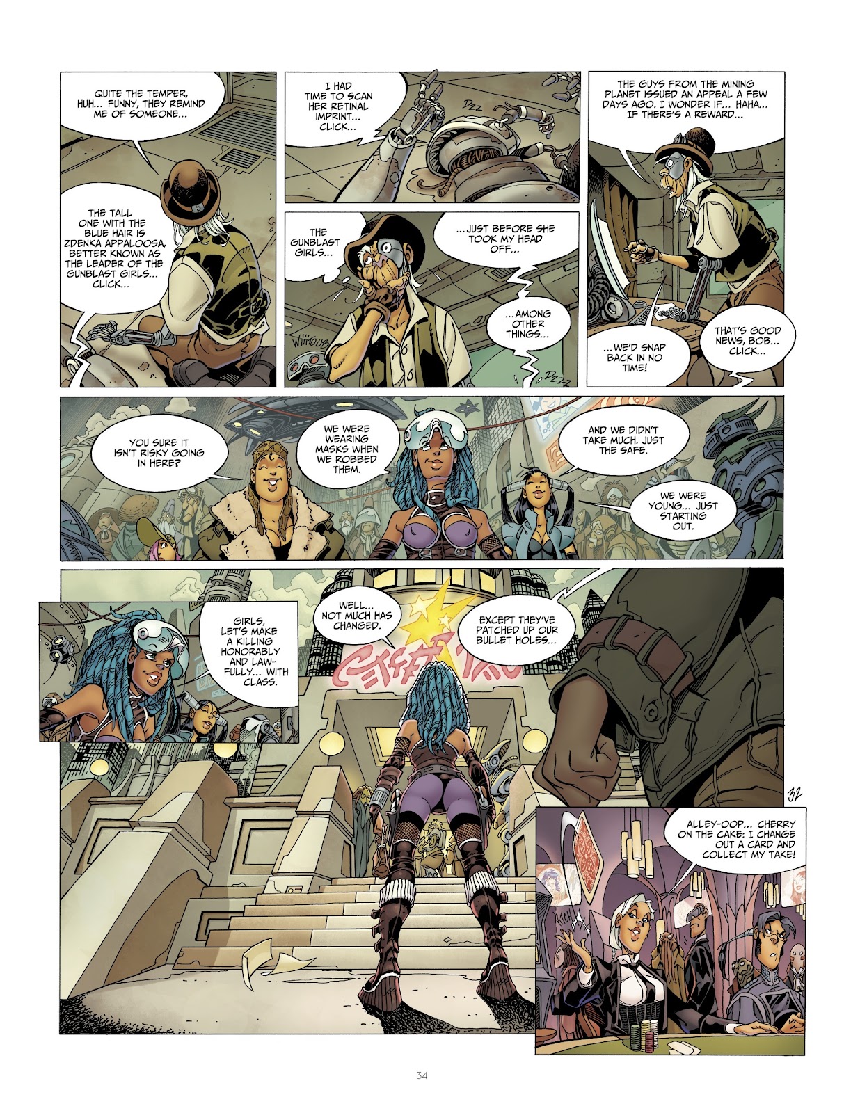 Gunblast Girls issue TPB 1 - Page 34