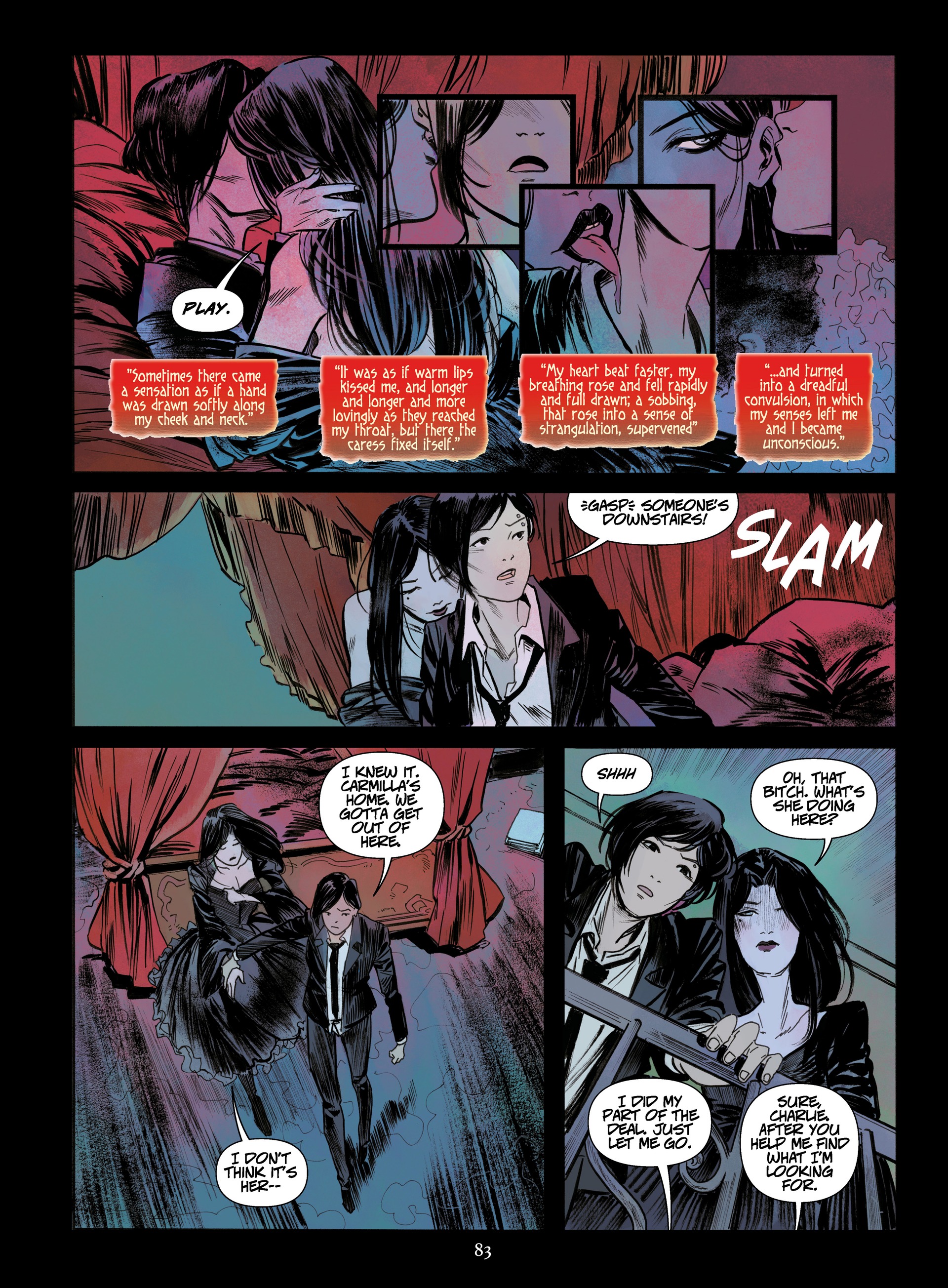 Read online Carmilla: The First Vampire comic -  Issue # TPB - 84