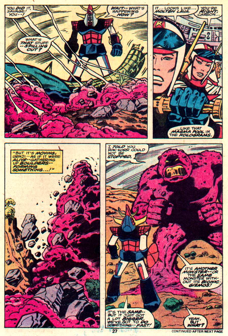 Read online Shogun Warriors comic -  Issue #1 - 17