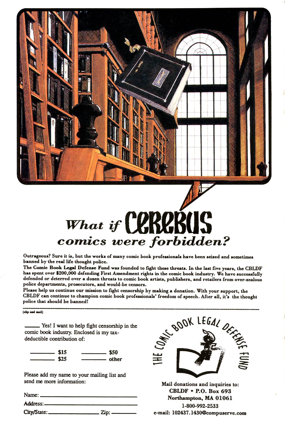 Cerebus Issue #215 #214 - English 28
