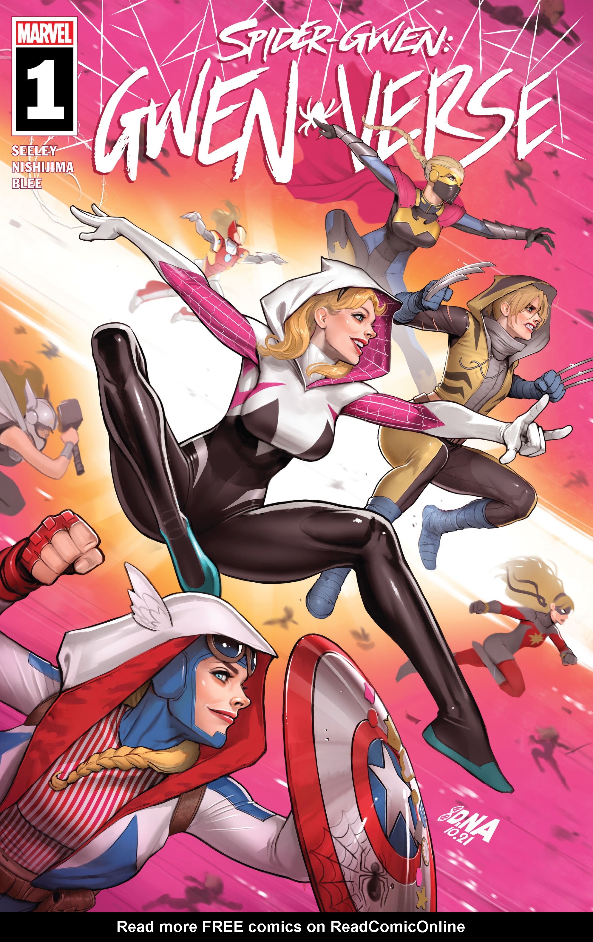 Read online Spider-Gwen: Gwenverse comic -  Issue #1 - 1