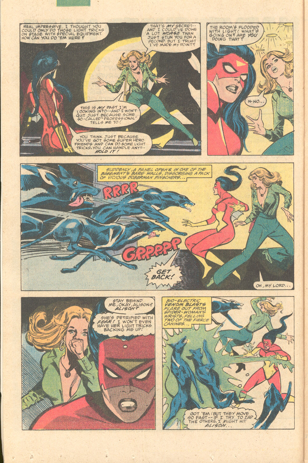 Read online Dazzler (1981) comic -  Issue #15 - 13