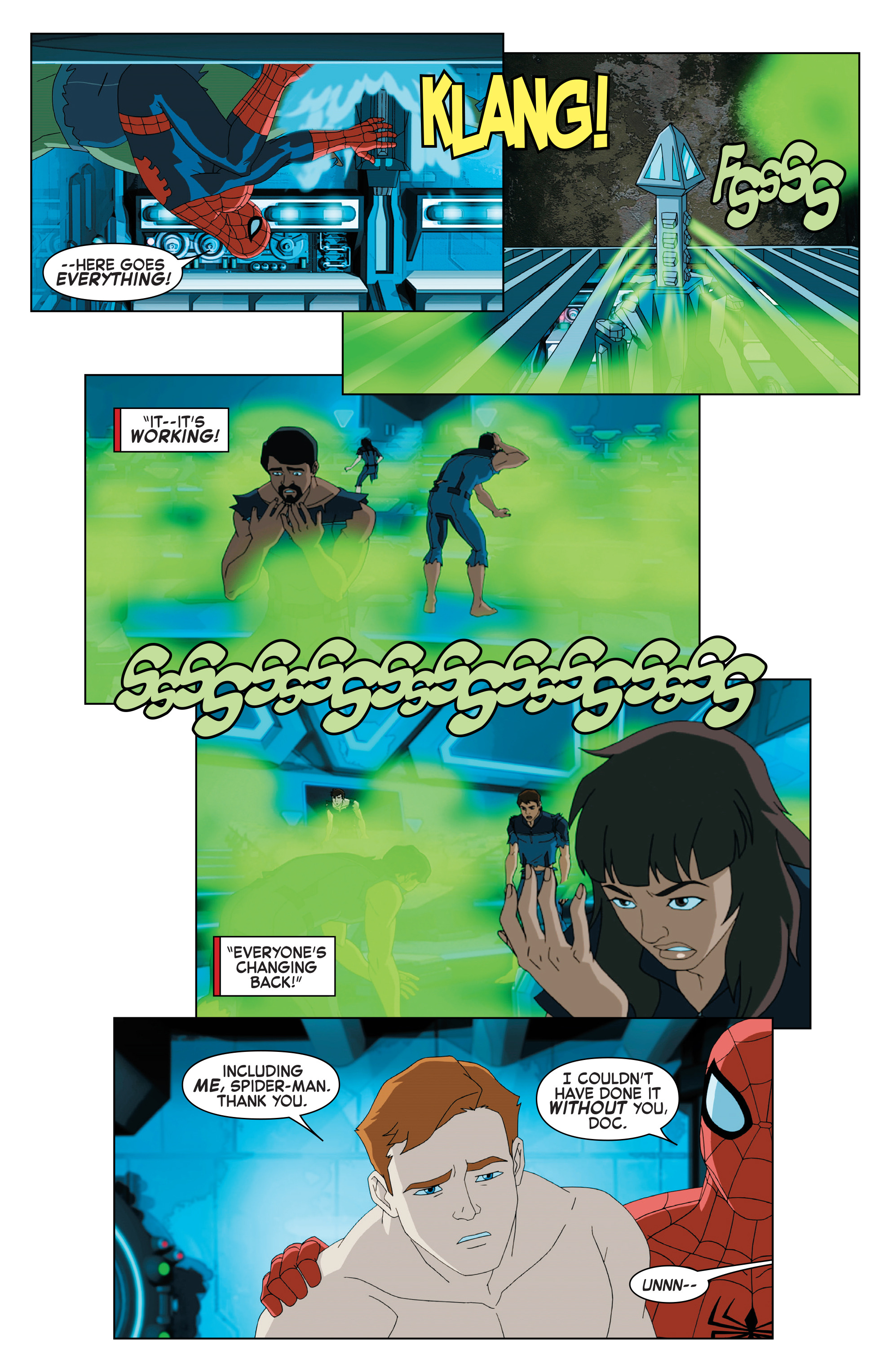 Read online Marvel Universe Ultimate Spider-Man Vs. The Sinister Six comic -  Issue #5 - 20