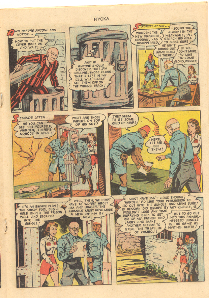 Read online Nyoka the Jungle Girl (1945) comic -  Issue #74 - 19