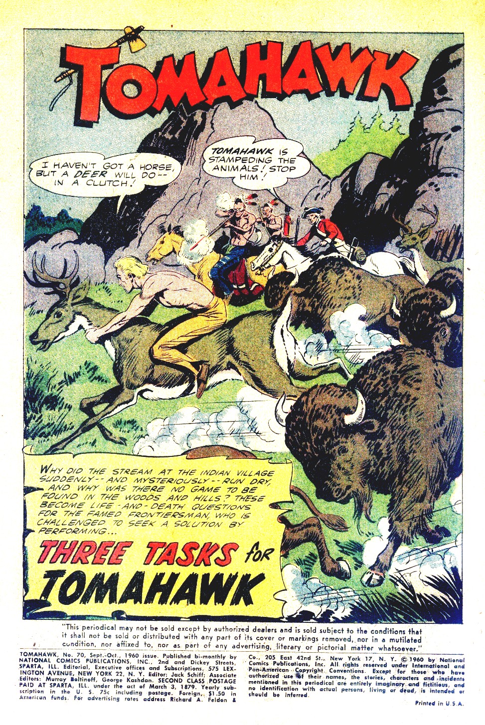 Read online Tomahawk comic -  Issue #70 - 3