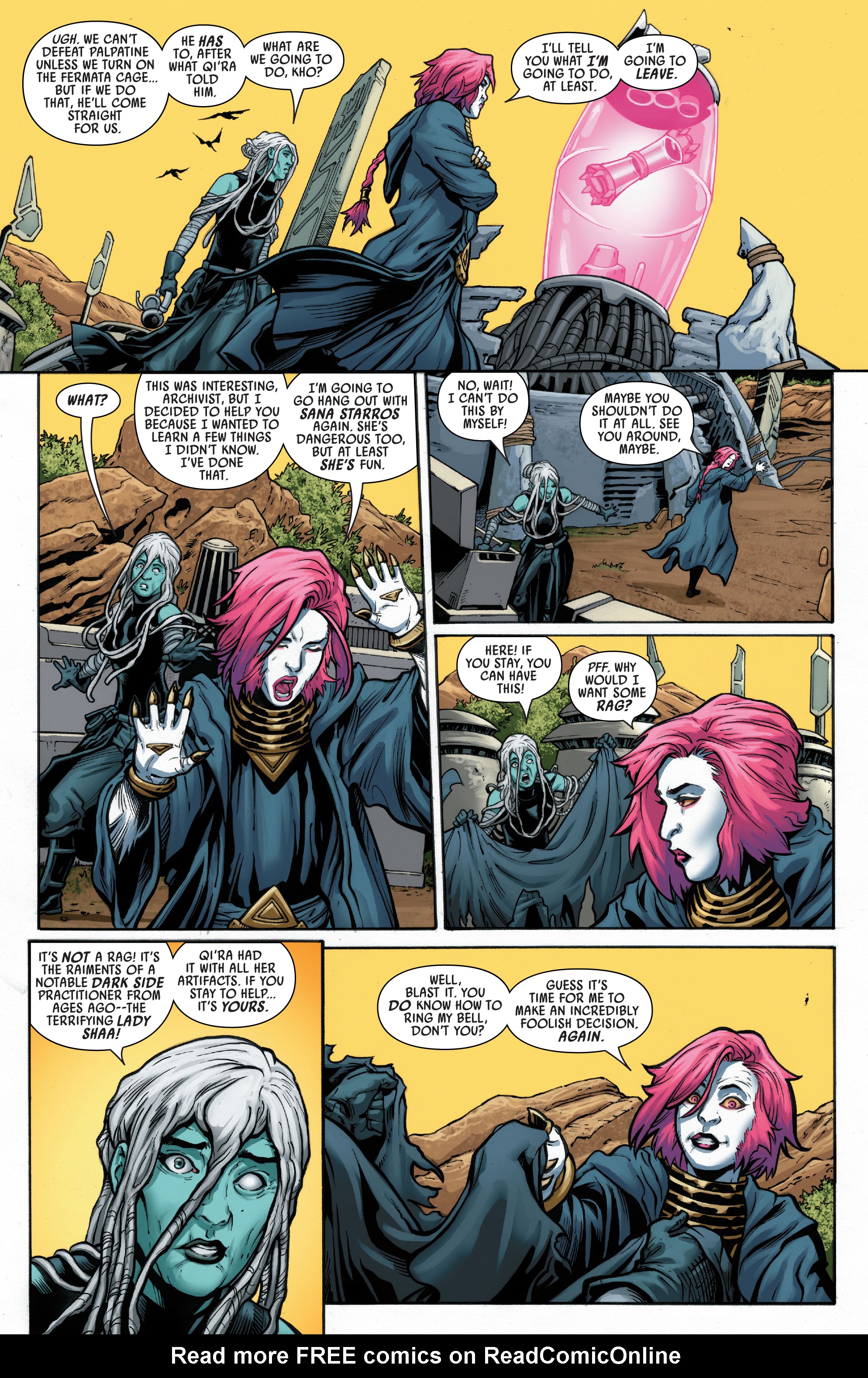 Read online Star Wars: Hidden Empire comic -  Issue #2 - 9
