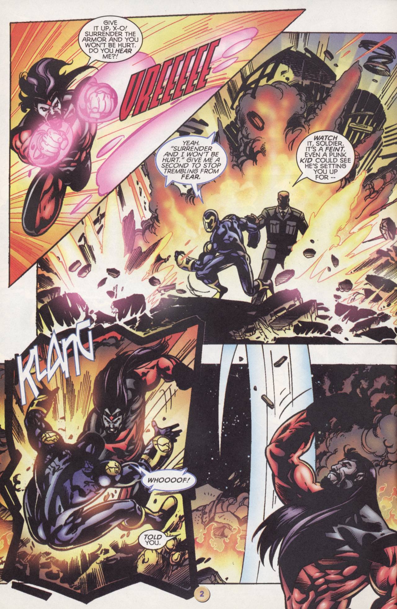 Read online X-O Manowar (1996) comic -  Issue #18 - 3