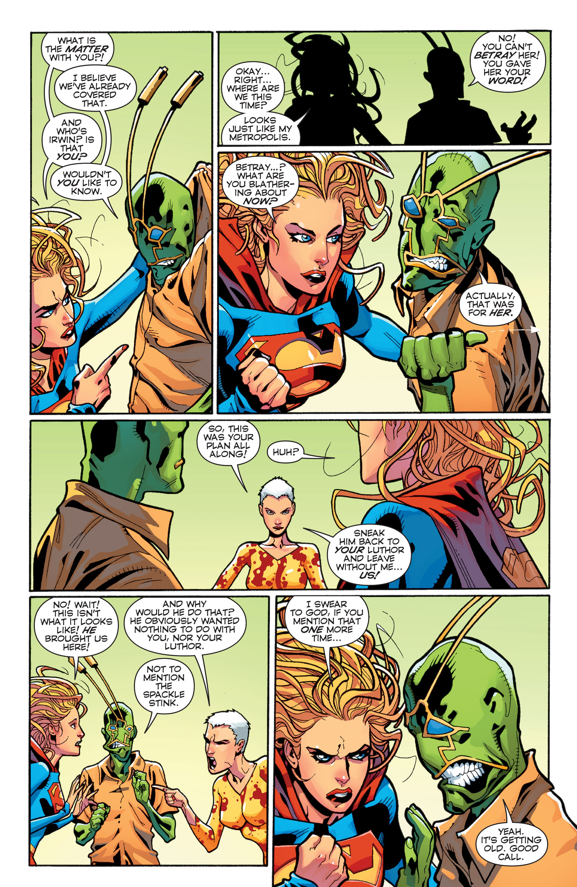 Read online Convergence Supergirl: Matrix comic -  Issue #2 - 20