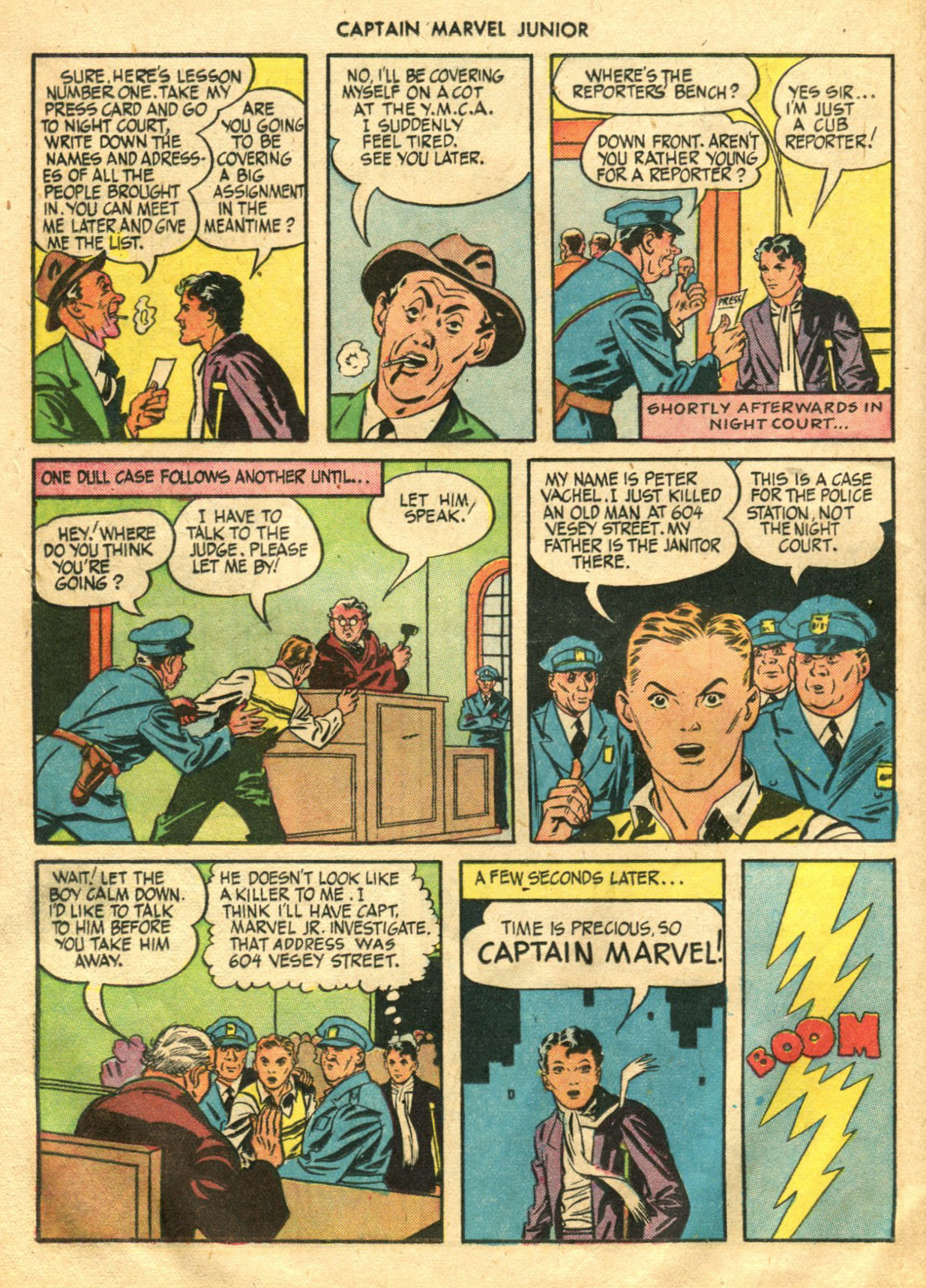 Read online Captain Marvel, Jr. comic -  Issue #21 - 34