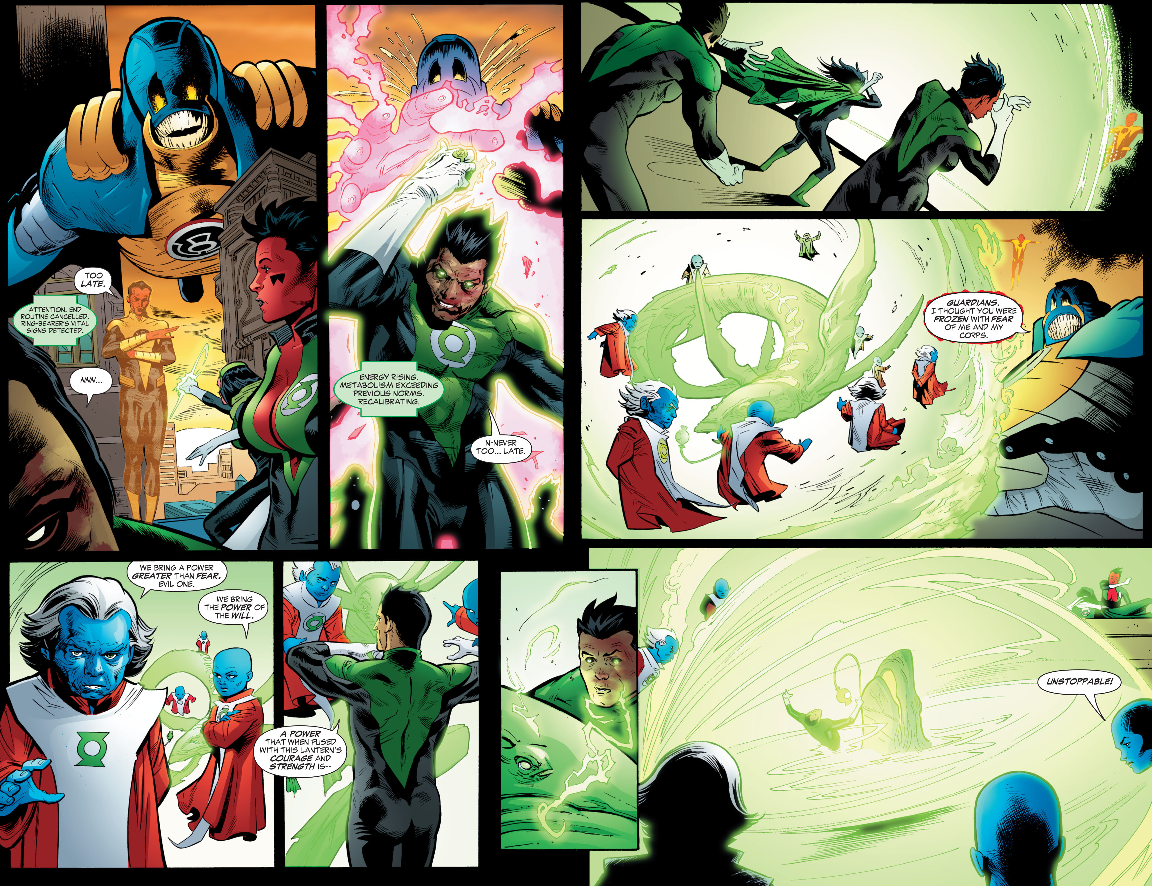 Read online Green Lantern: The Sinestro Corps War comic -  Issue # Full - 218