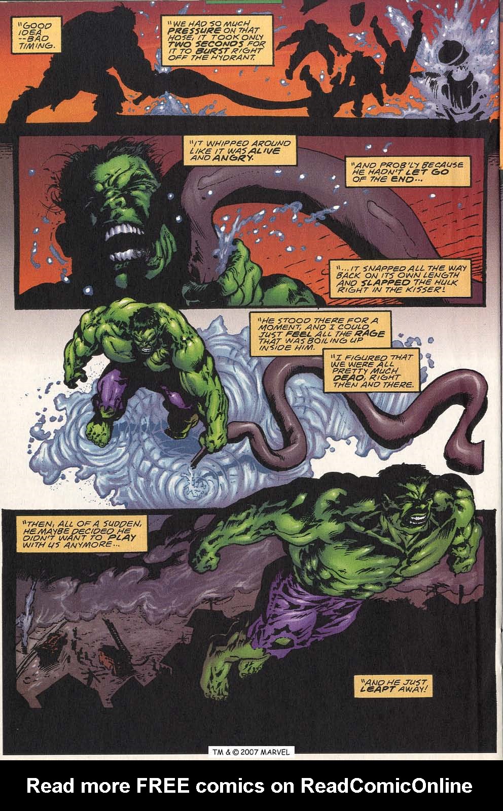 Read online Hulk (1999) comic -  Issue #5 - 20