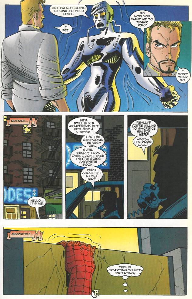 Read online Spider-Man (1990) comic -  Issue #83 - Vertigo - 14