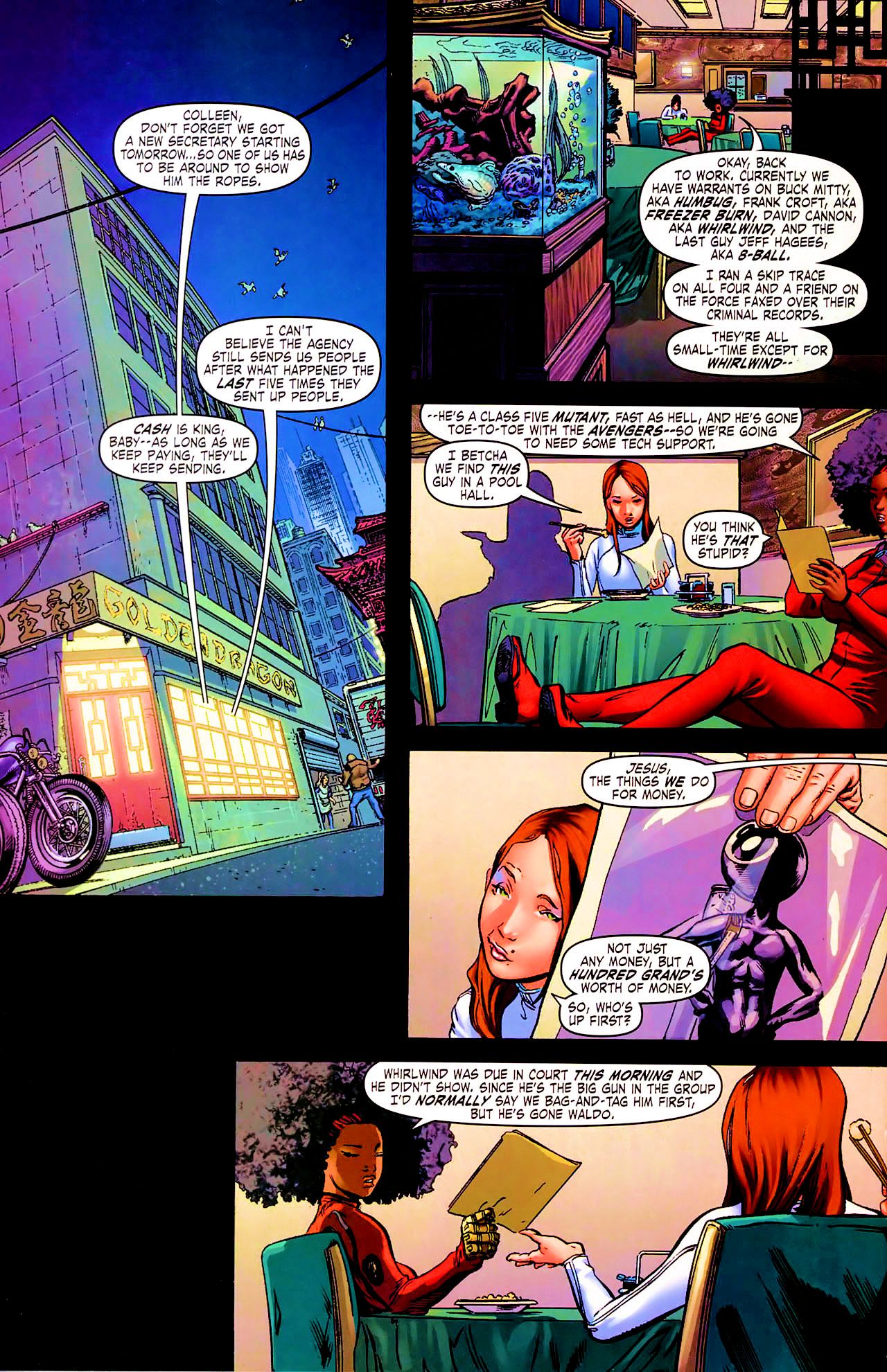 Read online Daughters of the Dragon comic -  Issue #1 - 17