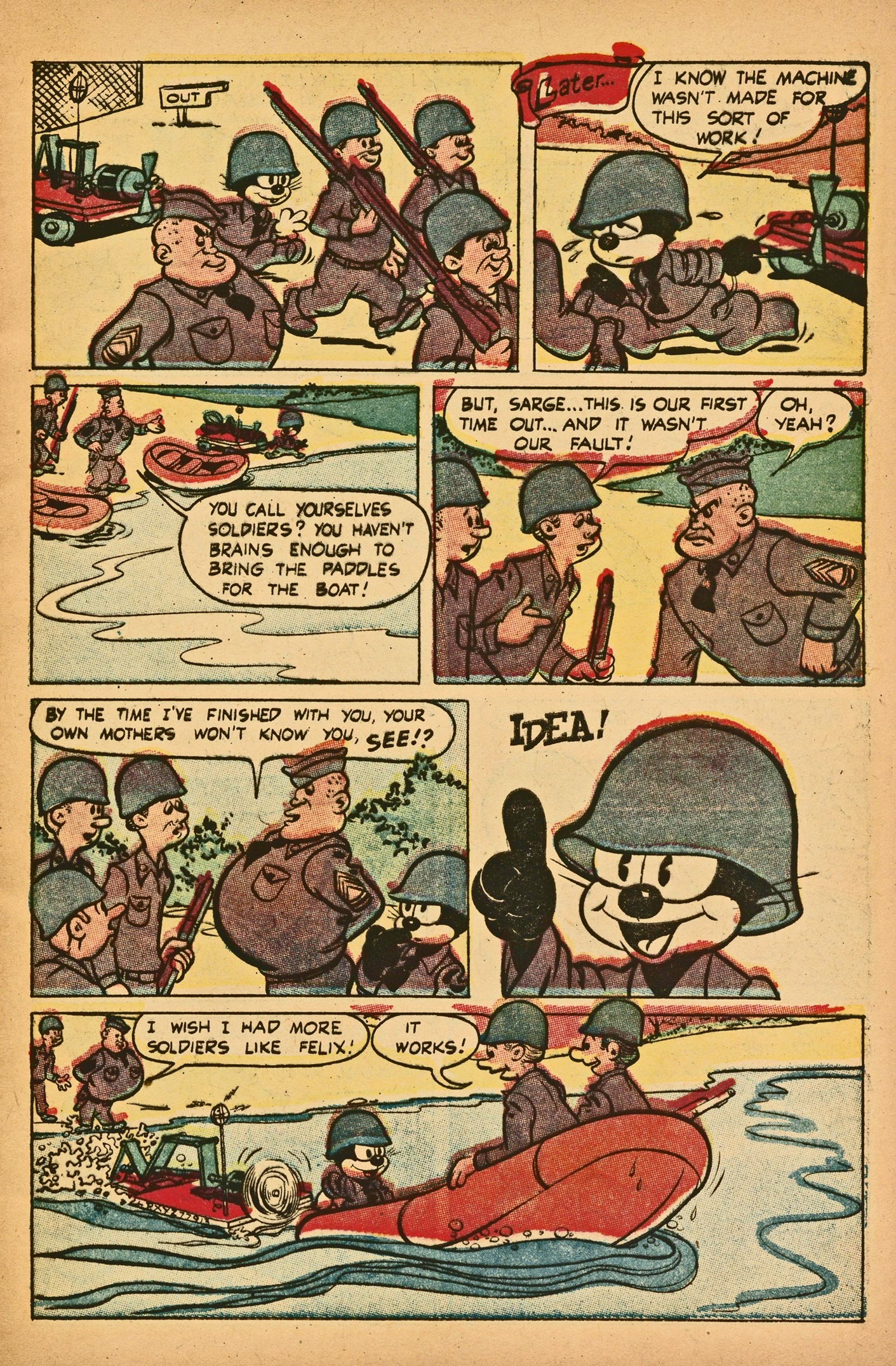 Read online Felix the Cat (1951) comic -  Issue #56 - 7