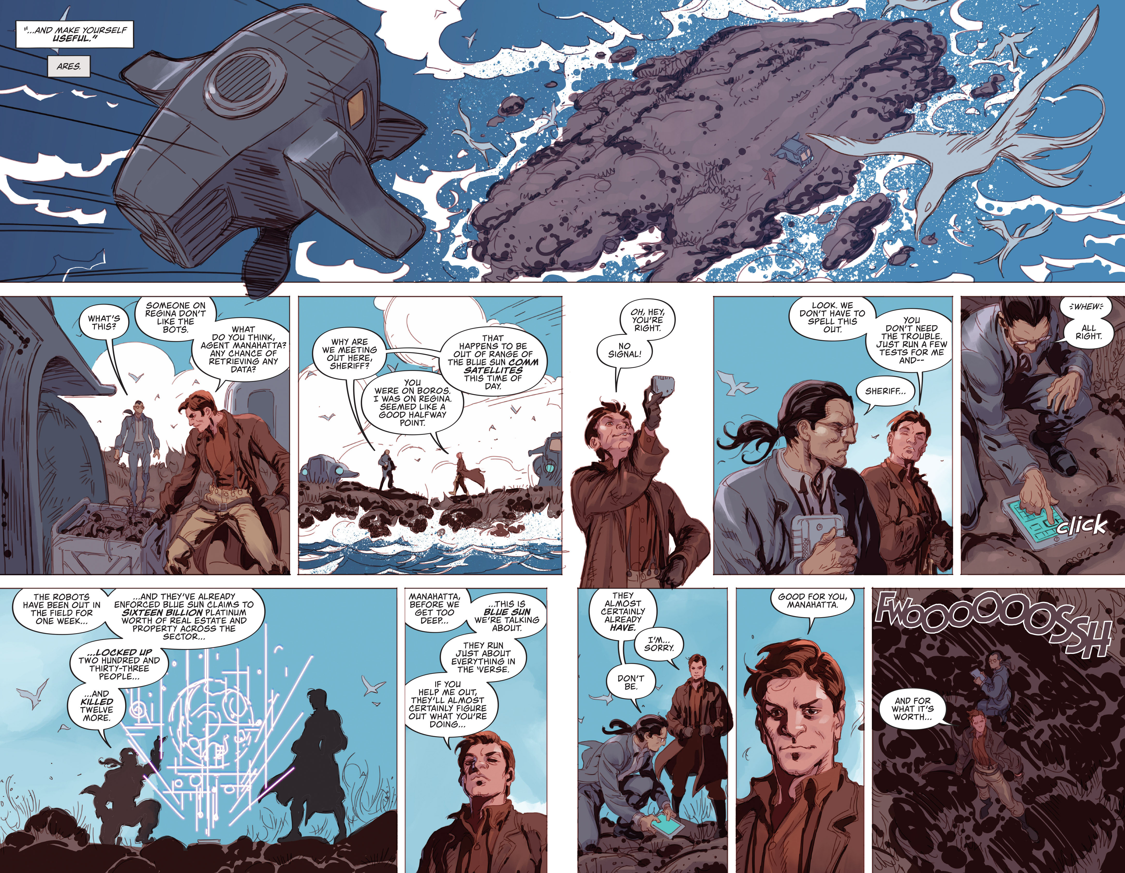 Read online Firefly: Blue Sun Rising comic -  Issue # _Deluxe Edition (Part 4) - 20