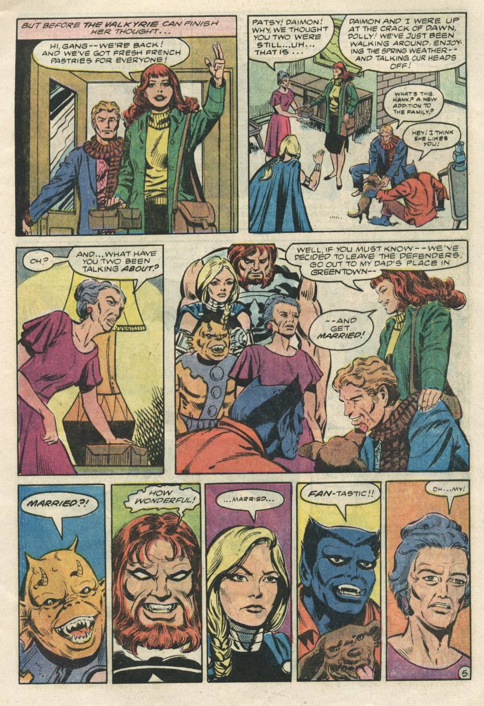 Read online The Defenders (1972) comic -  Issue #122 - 6